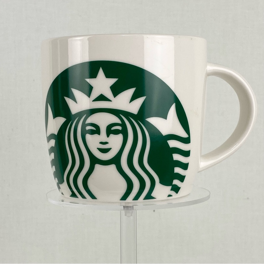 STARBUCKS 2017 Green Mermaid Siren Logo 14 oz Ceramic Coffee Mug